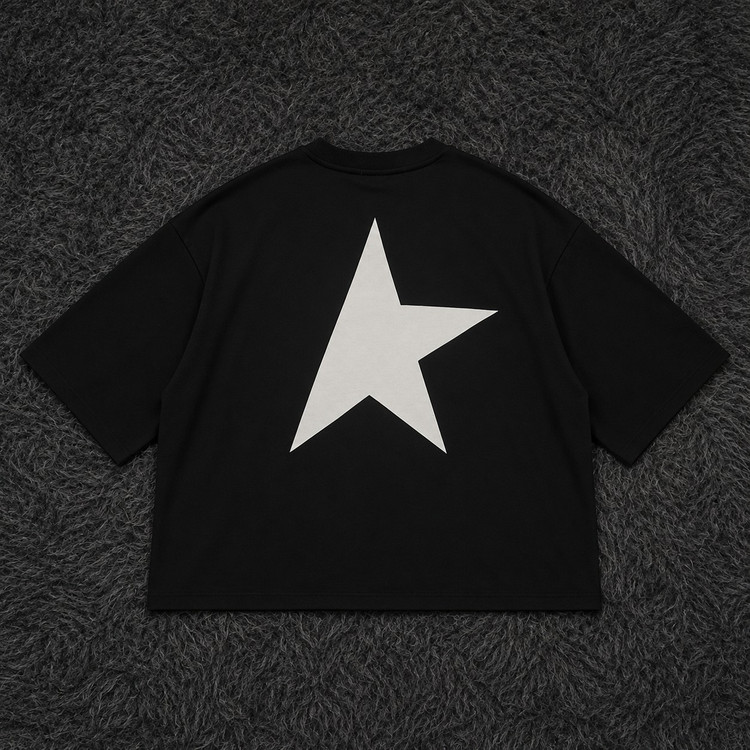 تیشتر باکسی مدل STAR (آستین سه ربع)